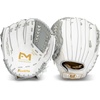 image:imageFranklin Sports Fastpitch Softball Glove  Field Master Fastpitch  Softball Mitt  Womens  Girls  White  GreyWhiteGrey