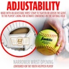 image:imageFranklin Sports Fastpitch Softball Glove  Field Master Fastpitch  Softball Mitt  Womens  Girls  White  GreyWhiteGrey