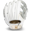 image:imageFranklin Sports Fastpitch Softball Glove  Field Master Fastpitch  Softball Mitt  Womens  Girls  White  GreyWhiteGrey