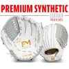 image:imageFranklin Sports Fastpitch Softball Glove  Field Master Fastpitch  Softball Mitt  Womens  Girls  White  GreyWhiteGrey