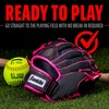 image:imageFranklin Sports Fastpitch Softball Gloves  Windmill Adult  Youth Fielding Gloves  11 or 12  Pink  GreenPink
