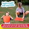 image:imageFranklin Sports Field Day Baseball Base Set  Throw Down Rubber Bases for Baseball  Softball with Home Plate  Portable Backyard Baseball Softball Kickball Bases  Easy Set Up Rubber Base Set RedOne Size