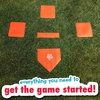 image:imageFranklin Sports Field Day Baseball Base Set  Throw Down Rubber Bases for Baseball  Softball with Home Plate  Portable Backyard Baseball Softball Kickball Bases  Easy Set Up Rubber Base Set RedOne Size