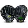 image:imageFranklin Sports Field Master Baseball  Softball Glove  Field Master Adult  Youth Baseball  Softball Mitt  Mens  Womens GlovesBlack