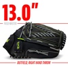 image:imageFranklin Sports Field Master Baseball  Softball Glove  Field Master Adult  Youth Baseball  Softball Mitt  Mens  Womens GlovesBlack
