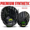 image:imageFranklin Sports Field Master Baseball  Softball Glove  Field Master Adult  Youth Baseball  Softball Mitt  Mens  Womens GlovesBlack