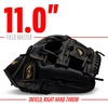 image:imageFranklin Sports Field Master Baseball  Softball Glove  Field Master Adult  Youth Baseball  Softball Mitt  Mens  Womens GlovesBlackGold