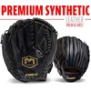 image:imageFranklin Sports Field Master Baseball  Softball Glove  Field Master Adult  Youth Baseball  Softball Mitt  Mens  Womens GlovesBlackGold