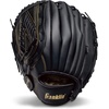 image:imageFranklin Sports Field Master Baseball  Softball Glove  Field Master Adult  Youth Baseball  Softball Mitt  Mens  Womens GlovesBlackGold