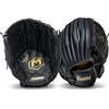 image:imageFranklin Sports Field Master Baseball  Softball Glove  Field Master Adult  Youth Baseball  Softball Mitt  Mens  Womens GlovesBlackGold