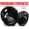 image:imageFranklin Sports Field Master Baseball  Softball Glove  Field Master Adult  Youth Baseball  Softball Mitt  Mens  Womens GlovesBlackGold