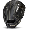 image:imageFranklin Sports Field Master Baseball  Softball Glove  Field Master Adult  Youth Baseball  Softball Mitt  Mens  Womens GlovesBlackGold