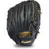 image:imageFranklin Sports Field Master Baseball  Softball Glove  Field Master Adult  Youth Baseball  Softball Mitt  Mens  Womens GlovesBlackGold