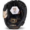 image:imageFranklin Sports Field Master Baseball  Softball Glove  Field Master Adult  Youth Baseball  Softball Mitt  Mens  Womens GlovesBlackGold