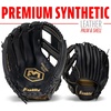 image:imageFranklin Sports Field Master Baseball  Softball Glove  Field Master Adult  Youth Baseball  Softball Mitt  Mens  Womens GlovesBlackGold