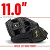 image:imageFranklin Sports Field Master Baseball  Softball Glove  Field Master Adult  Youth Baseball  Softball Mitt  Mens  Womens GlovesBlackGold