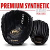 image:imageFranklin Sports Field Master Baseball  Softball Glove  Field Master Adult  Youth Baseball  Softball Mitt  Mens  Womens GlovesBlackGold