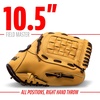 image:imageFranklin Sports Field Master Baseball  Softball Glove  Field Master Adult  Youth Baseball  Softball Mitt  Mens  Womens GlovesCamel