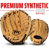 image:imageFranklin Sports Field Master Baseball  Softball Glove  Field Master Adult  Youth Baseball  Softball Mitt  Mens  Womens GlovesCamel