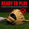 image:imageFranklin Sports Field Master Baseball  Softball Glove  Field Master Adult  Youth Baseball  Softball Mitt  Mens  Womens GlovesCamel