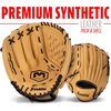 image:imageFranklin Sports Field Master Baseball  Softball Glove  Field Master Adult  Youth Baseball  Softball Mitt  Mens  Womens GlovesCamel