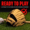 image:imageFranklin Sports Field Master Baseball  Softball Glove  Field Master Adult  Youth Baseball  Softball Mitt  Mens  Womens GlovesCamel