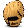 image:imageFranklin Sports Field Master Baseball  Softball Glove  Field Master Adult  Youth Baseball  Softball Mitt  Mens  Womens GlovesCamel