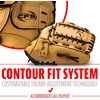 image:imageFranklin Sports Field Master Baseball  Softball Glove  Field Master Adult  Youth Baseball  Softball Mitt  Mens  Womens GlovesCamel