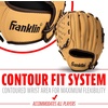image:imageFranklin Sports Field Master Baseball  Softball Glove  Field Master Adult  Youth Baseball  Softball Mitt  Mens  Womens GlovesCamel