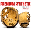 image:imageFranklin Sports Field Master Baseball  Softball Glove  Field Master Adult  Youth Baseball  Softball Mitt  Mens  Womens GlovesCamel