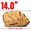 image:imageFranklin Sports Field Master Baseball  Softball Glove  Field Master Adult  Youth Baseball  Softball Mitt  Mens  Womens GlovesCamel