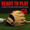 image:imageFranklin Sports Field Master Baseball  Softball Glove  Field Master Adult  Youth Baseball  Softball Mitt  Mens  Womens GlovesCamel