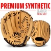 image:imageFranklin Sports Field Master Baseball  Softball Glove  Field Master Adult  Youth Baseball  Softball Mitt  Mens  Womens GlovesCamel
