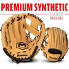 image:imageFranklin Sports Field Master Baseball  Softball Glove  Field Master Adult  Youth Baseball  Softball Mitt  Mens  Womens GlovesCamel