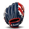 image:imageFranklin Sports Field Master Baseball  Softball Glove  Field Master Adult  Youth Baseball  Softball Mitt  Mens  Womens GlovesRedWhiteBlue