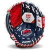 image:imageFranklin Sports Field Master Baseball  Softball Glove  Field Master Adult  Youth Baseball  Softball Mitt  Mens  Womens GlovesRedWhiteBlue