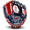 image:imageFranklin Sports Field Master Baseball  Softball Glove  Field Master Adult  Youth Baseball  Softball Mitt  Mens  Womens GlovesRedWhiteBlue