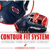 image:imageFranklin Sports Field Master Baseball  Softball Glove  Field Master Adult  Youth Baseball  Softball Mitt  Mens  Womens GlovesRedWhiteBlue