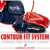 image:imageFranklin Sports Field Master Baseball  Softball Glove  Field Master Adult  Youth Baseball  Softball Mitt  Mens  Womens GlovesRedWhiteBlue
