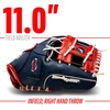 image:imageFranklin Sports Field Master Baseball  Softball Glove  Field Master Adult  Youth Baseball  Softball Mitt  Mens  Womens GlovesRedWhiteBlue