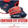image:imageFranklin Sports Field Master Baseball  Softball Glove  Field Master Adult  Youth Baseball  Softball Mitt  Mens  Womens GlovesRedWhiteBlue