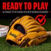image:imageFranklin Sports Field Master Baseball  Softball Glove  Field Master Adult  Youth Baseball  Softball Mitt  Mens  Womens GlovesTan