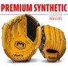 image:imageFranklin Sports Field Master Baseball  Softball Glove  Field Master Adult  Youth Baseball  Softball Mitt  Mens  Womens GlovesTan