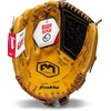 image:imageFranklin Sports Field Master Baseball  Softball Glove  Field Master Adult  Youth Baseball  Softball Mitt  Mens  Womens GlovesTan