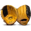 image:imageFranklin Sports Field Master Baseball  Softball Glove  Field Master Adult  Youth Baseball  Softball Mitt  Mens  Womens GlovesTan