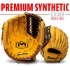 image:imageFranklin Sports Field Master Baseball  Softball Glove  Field Master Adult  Youth Baseball  Softball Mitt  Mens  Womens GlovesTan