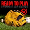 image:imageFranklin Sports Field Master Baseball  Softball Glove  Field Master Adult  Youth Baseball  Softball Mitt  Mens  Womens GlovesTan
