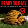 image:imageFranklin Sports Field Master Baseball  Softball Glove  Field Master Adult  Youth Baseball  Softball Mitt  Mens  Womens GlovesTan