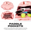 image:imageFranklin Sports Flex Pickleball Backpack  Pickleball Bags for Women  Store Pickleballs Paddles  Court Equipment  Versatile Lifestyle Bag Design  Pink