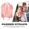image:imageFranklin Sports Flex Pickleball Backpack  Pickleball Bags for Women  Store Pickleballs Paddles  Court Equipment  Versatile Lifestyle Bag Design  Pink